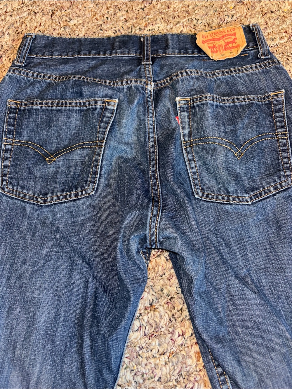 Levi’s 514 straight Jeans 29x29 size 18 Boys Youth